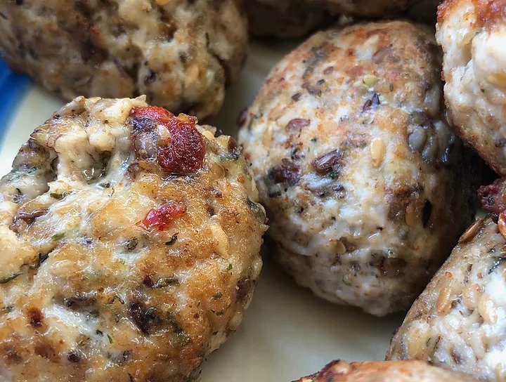 Omega Seed & Goji Berry Turkey Meatballs