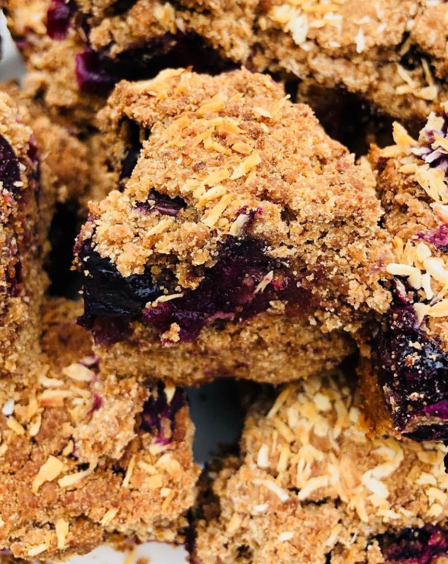 Blueberry Crumb Bars