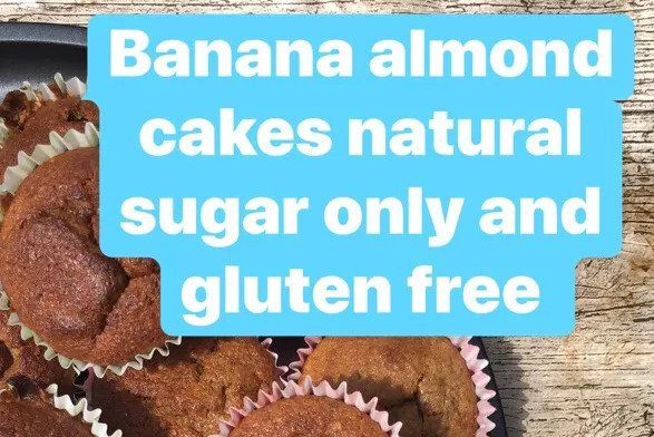Banana Almond Cakes