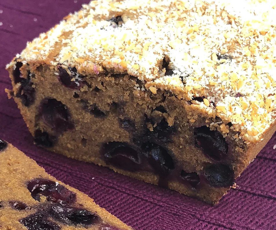 Coconut and Berry Loaf