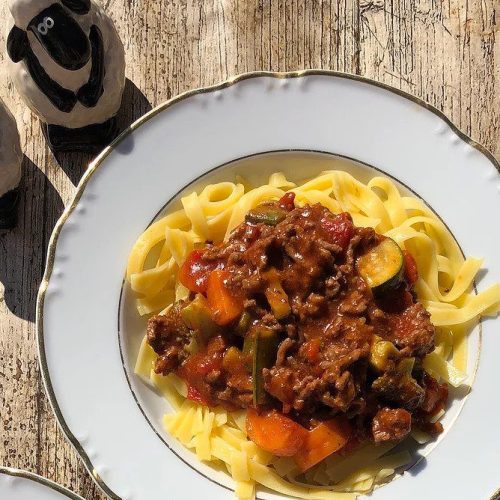 Turkey Bolognese