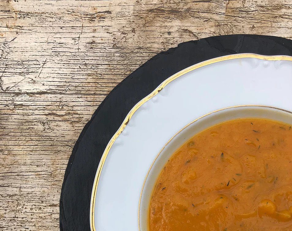 Sweet Potato and Pumpkin Soup
