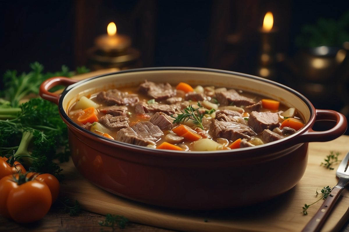 Beef Broth Casserole