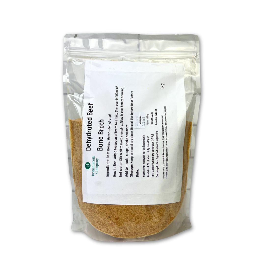 1kg broth photo Beef Broth | 1kg bags - Image 1